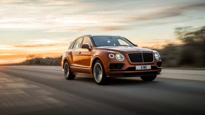 Bentley Bentayga Speed 2020. Desktop wallpaper