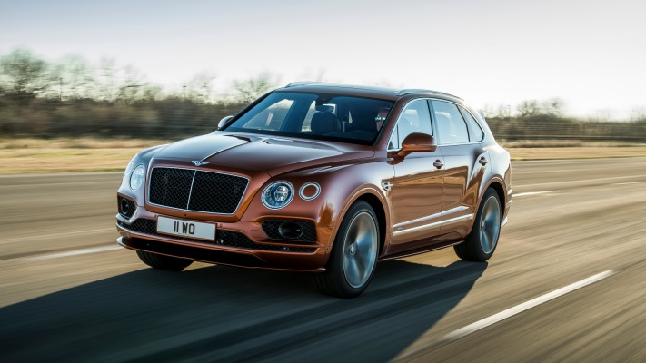 Bentley Bentayga Speed 2020. Desktop wallpaper