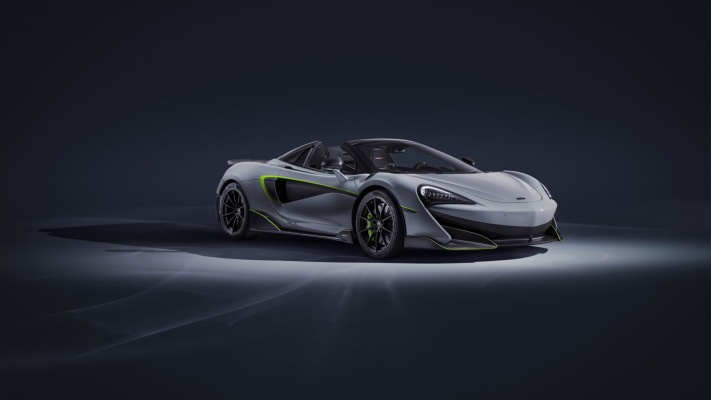 McLaren 600LT Spider MSO 2019. Desktop wallpaper