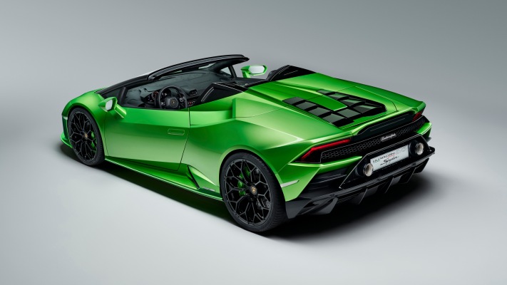 Lamborghini Huracán EVO Spyder 2019. Desktop wallpaper