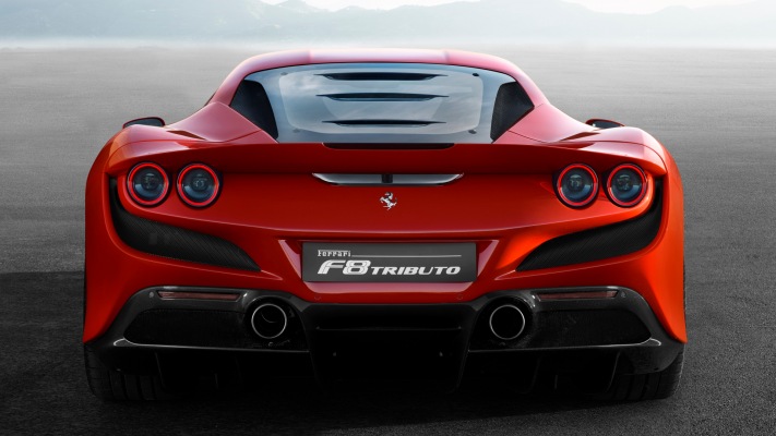 Ferrari F8 Tributo 2019. Desktop wallpaper