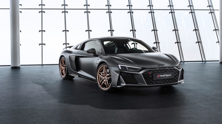 Audi R8 V10 Decennium 2019. Desktop wallpaper