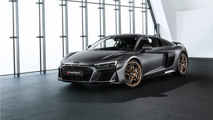 Audi R8 V10 Decennium 2019. Desktop wallpaper