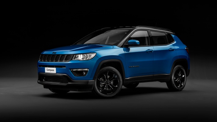 Jeep Compass Night Eagle 2019. Desktop wallpaper