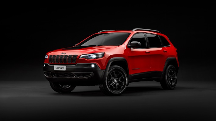 Jeep Cherokee Trailhawk 2019. Desktop wallpaper