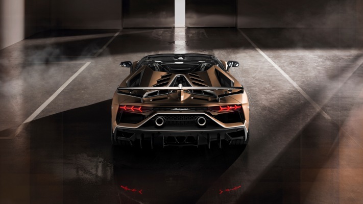 Lamborghini Aventador SVJ Roadster 2019. Desktop wallpaper