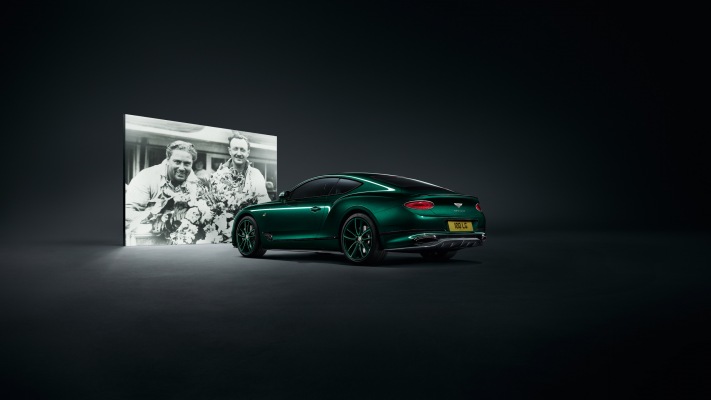 Bentley Continental GT Number 9 Edition Mulliner 2019. Desktop wallpaper