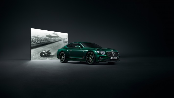 Bentley Continental GT Number 9 Edition Mulliner 2019. Desktop wallpaper