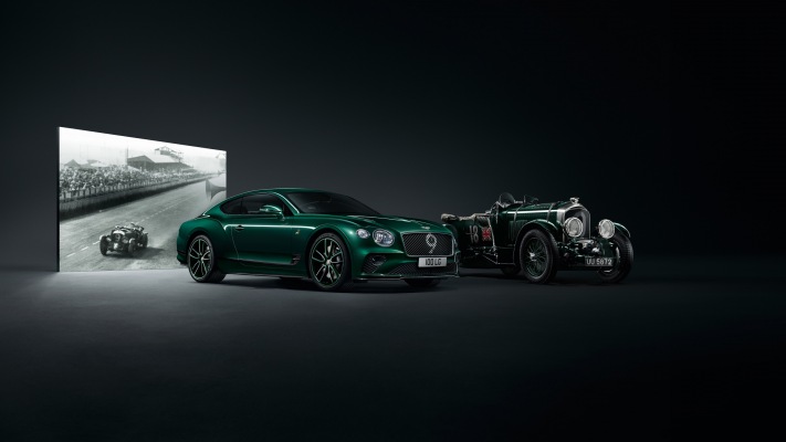 Bentley Continental GT Number 9 Edition Mulliner 2019. Desktop wallpaper