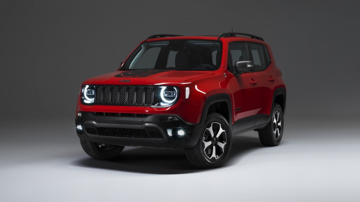 Jeep Renegade Plug-in Hybrid 2019. Desktop wallpaper