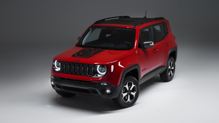 Jeep Renegade Plug-in Hybrid 2019. Desktop wallpaper