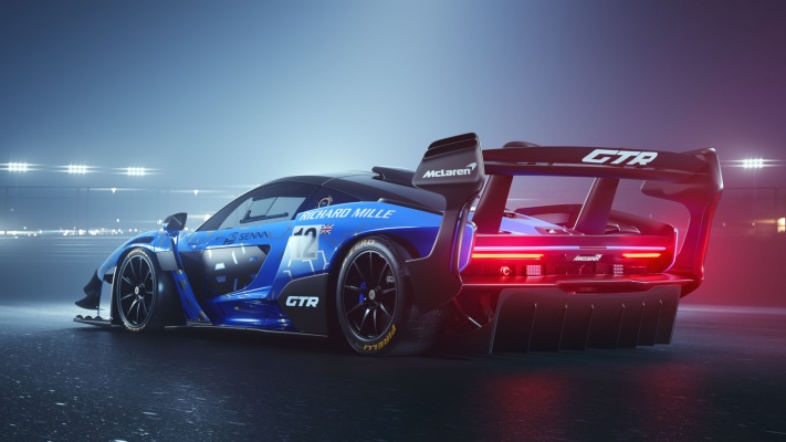 McLaren Senna GTR 2019. Desktop wallpaper