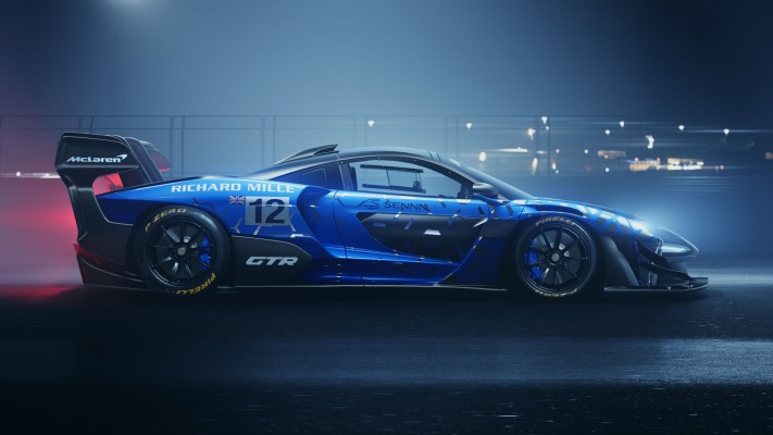 McLaren Senna GTR 2019. Desktop wallpaper