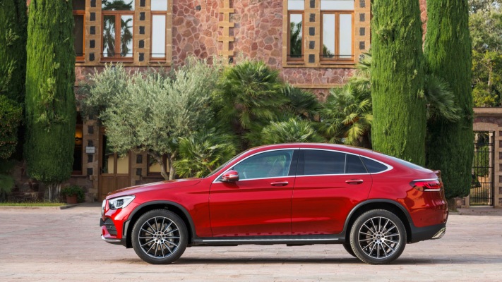 Mercedes-Benz GLC Coupe 2019. Desktop wallpaper