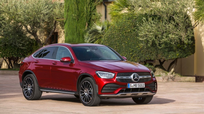 Mercedes-Benz GLC Coupe 2019. Desktop wallpaper