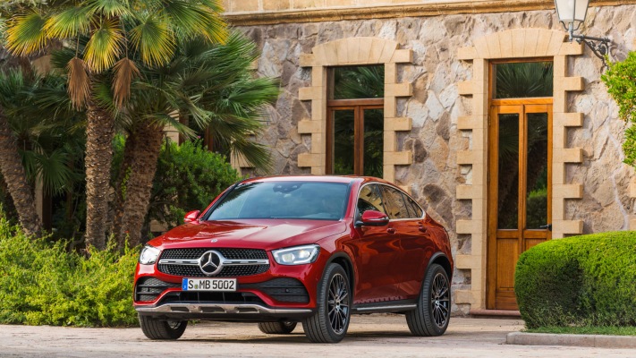 Mercedes-Benz GLC Coupe 2019. Desktop wallpaper