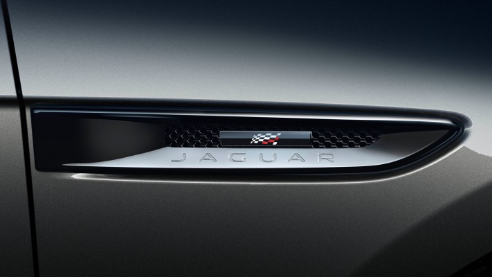 Jaguar F-PACE Chequered Flag Edition 2020. Desktop wallpaper