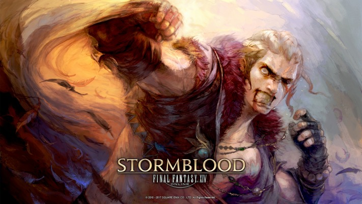 Final Fantasy 14: Stormblood. Desktop wallpaper
