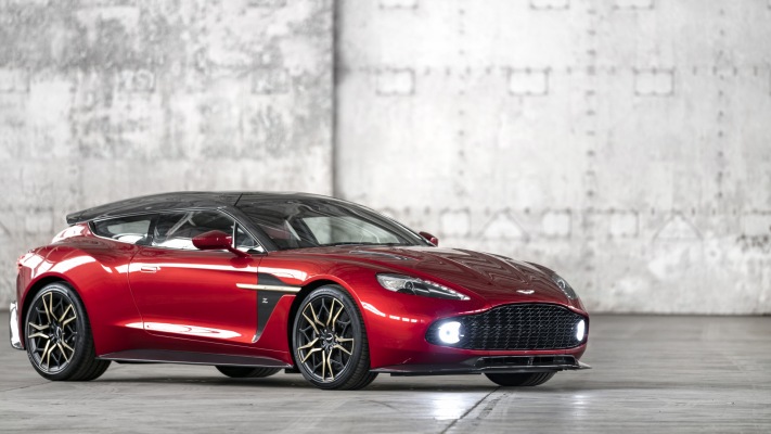 Aston Martin Vanquish Zagato Shooting Brake 2017. Desktop wallpaper