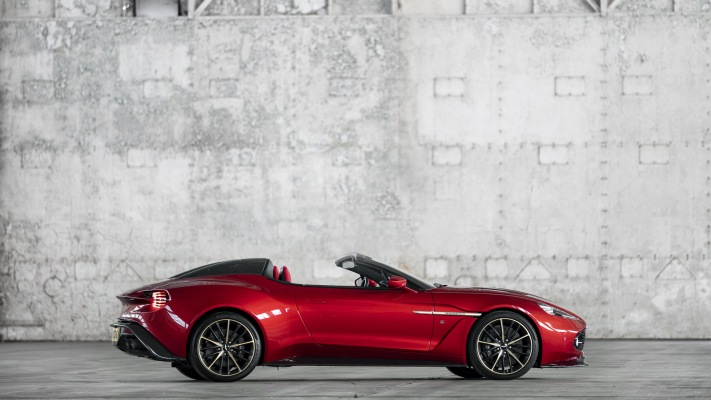 Aston Martin Vanquish Zagato Speedster 2017. Desktop wallpaper