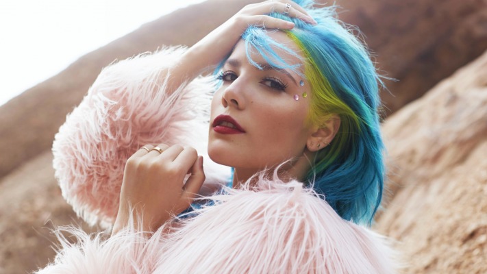 Halsey. Desktop wallpaper