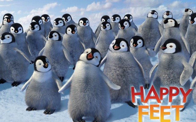 Happy Feet. Desktop wallpaper