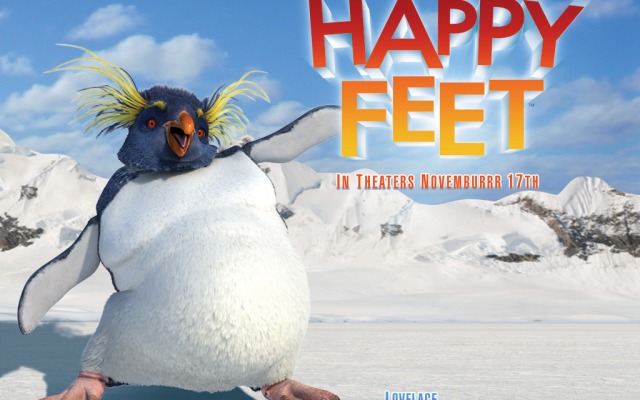 Happy Feet. Desktop wallpaper