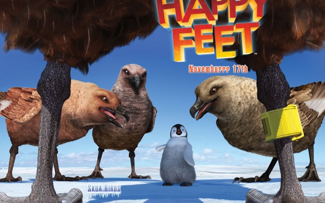 Happy Feet. Desktop wallpaper