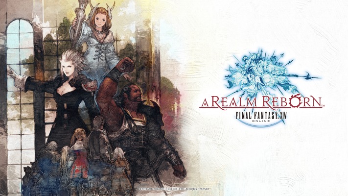 Final Fantasy 14: A Realm Reborn. Desktop wallpaper
