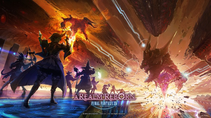 Final Fantasy 14: A Realm Reborn. Desktop wallpaper