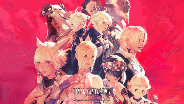Final Fantasy 14. Desktop wallpaper