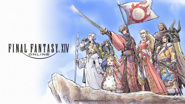 Final Fantasy 14. Desktop wallpaper
