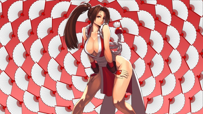 Mai Shiranui. Desktop wallpaper