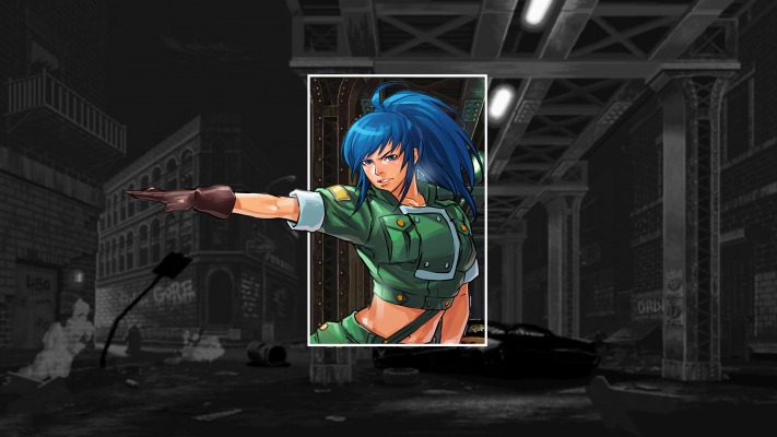 Leona Heidern. Desktop wallpaper