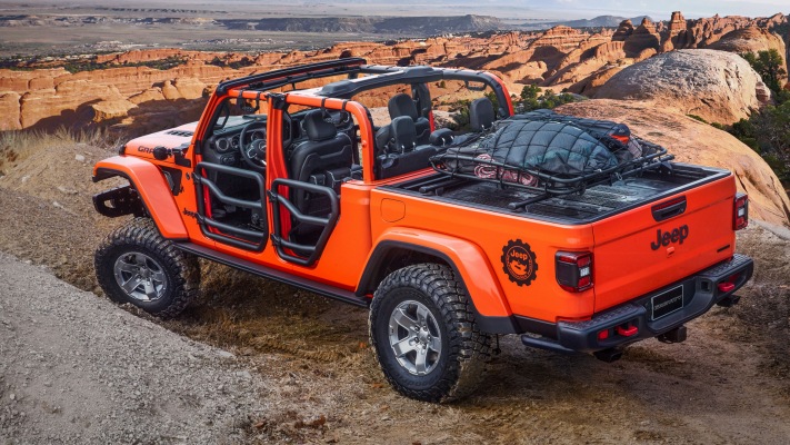 Jeep Gladiator Gravity 2019. Desktop wallpaper