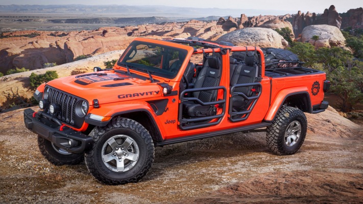 Jeep Gladiator Gravity 2019. Desktop wallpaper