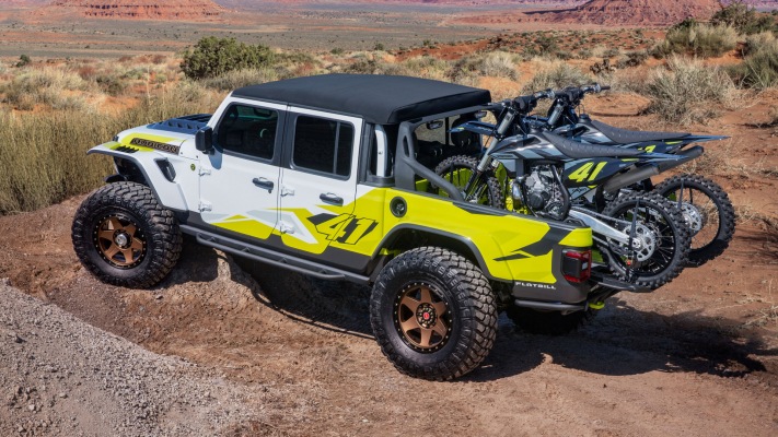 Jeep Flatbill 2019. Desktop wallpaper