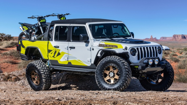 Jeep Flatbill 2019. Desktop wallpaper