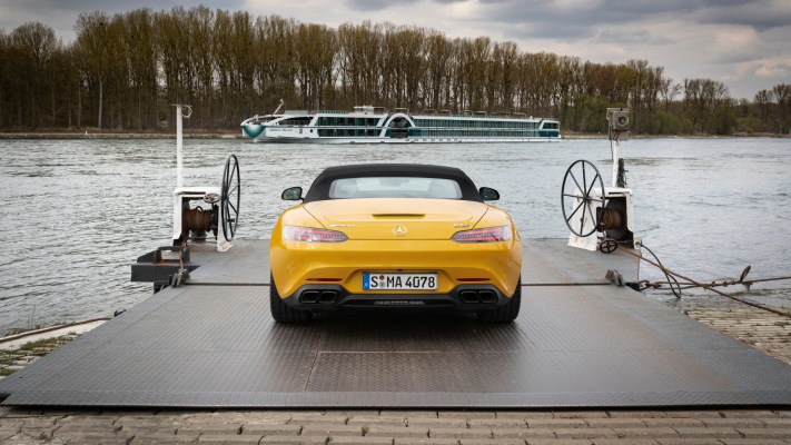 Mercedes-AMG GT S Roadster 2019. Desktop wallpaper