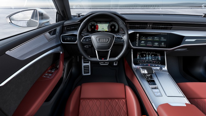 Audi S7 Sportback TDI 2020. Desktop wallpaper