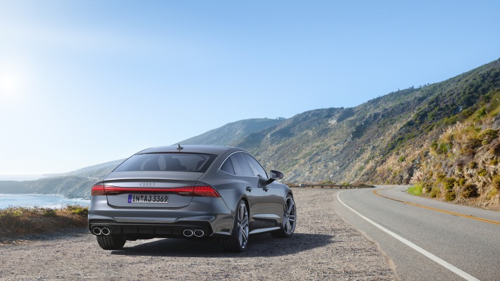 Audi S7 Sportback TDI 2020. Desktop wallpaper