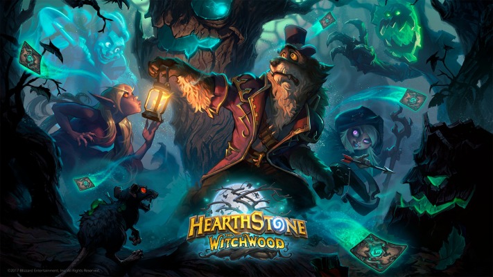 Hearthstone: The Witchwood. Desktop wallpaper