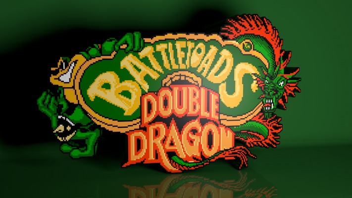Battletoads & Double Dragon. Desktop wallpaper