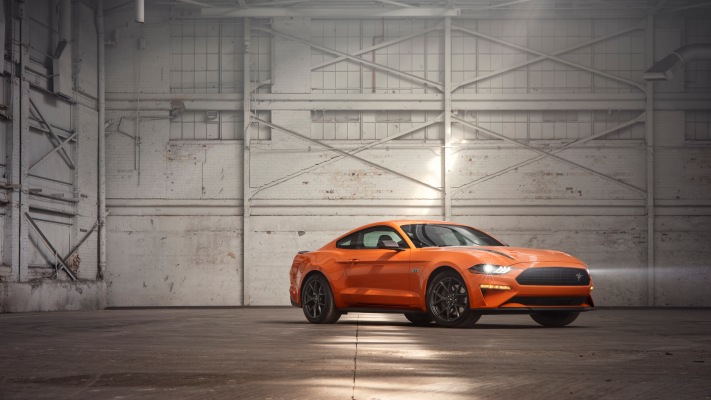 Ford Mustang EcoBoost High Performance Package 2020. Desktop wallpaper