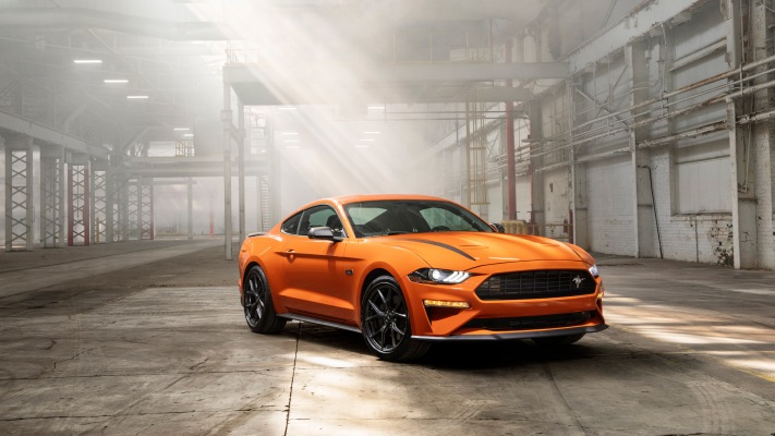 Ford Mustang EcoBoost High Performance Package 2020. Desktop wallpaper