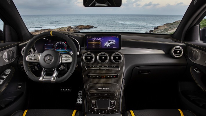 Mercedes-AMG GLC 63 S 4MATIC+ Coupe 2019. Desktop wallpaper
