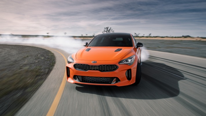 Kia Stinger GTS 2019. Desktop wallpaper