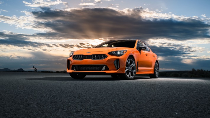 Kia Stinger GTS 2019. Desktop wallpaper