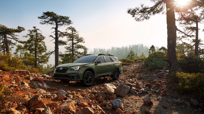 Subaru Outback 2020. Desktop wallpaper