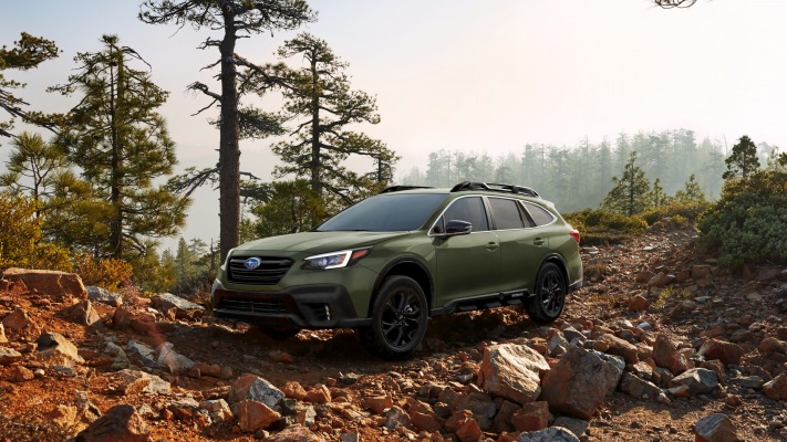 Subaru Outback 2020. Desktop wallpaper